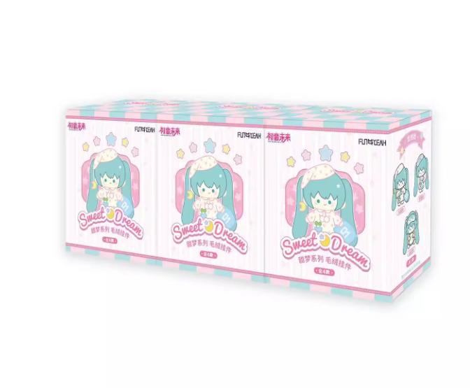 Yeni Orijinal Hatsune Miku Tatlı Rüya Serisi Peluş Bebek Kolye Ucu Kör Kutu - Luka Rin Len Meiko Kaito Özellikli Koleksiyonluk Oyuncaklar