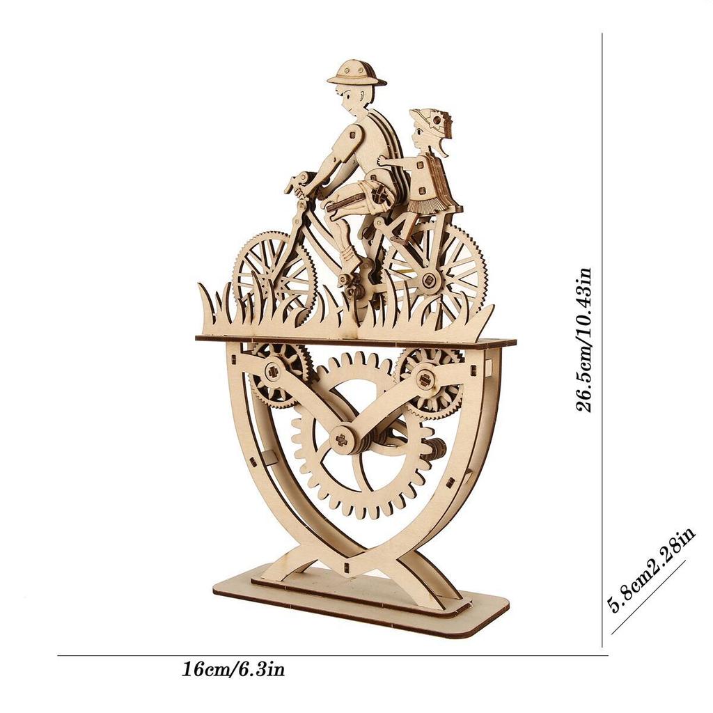 3D Wooden Puzzle DIY Wooden Puzzle Assembly High Difficulty Assembly Model Holiday Gift