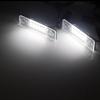 2pcs Car LED Licence Number Plate Light Canbus White OEM1Z0943021For Skoda Octavia 1Z Roomster 5J Car Accessories