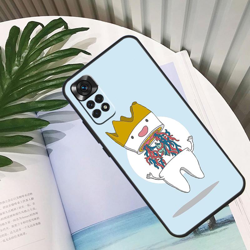 Dentist Dental Teeth Tooth Doctor Funda For Xiaomi Redmi Note 11 10 12 13 14 15 Pro Plus Case For Redmi 15C 10C 13C 12C 14C 15