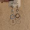 Long Chain Pendant Earrings Multi-layers Dangle Earrings Ear Accessories  Date Night