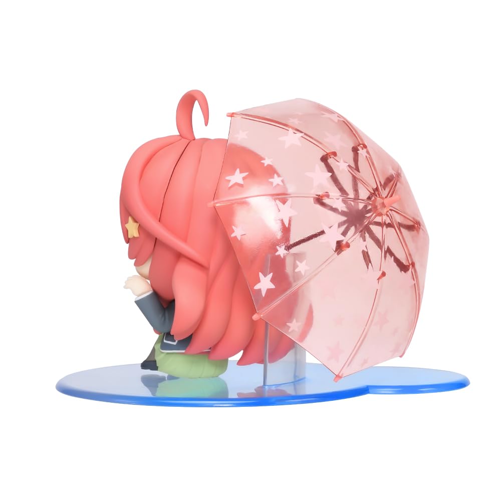 Algernon Product TYNY SCENE Umbrella Girl The Quintessential Quintuplets Nakano Satsuki Approximately 89mm Tall Made of Soft and - - - - Vinyl, ABS,