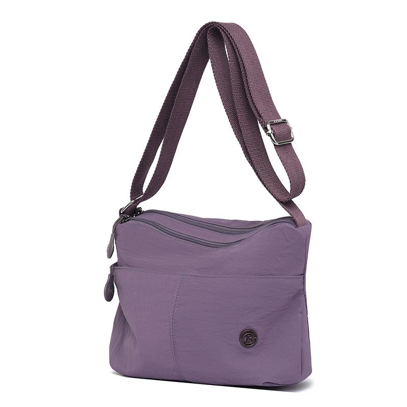 Crossbody Bag Lightweight Water-repellent Nylon Bag Women's Shoulder Bag