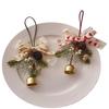1pc Christmas Ornaments Christmas Bells Garland Pendant Christmas Tree Ornaments Atmosphere Scene Pendant