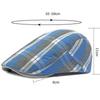 HT4637 Berets for Men Women Vintage Artist Painter Plaid Beret Hat Male Female Adjustable Ivy Flat Cap Spring Summer Beret Caps