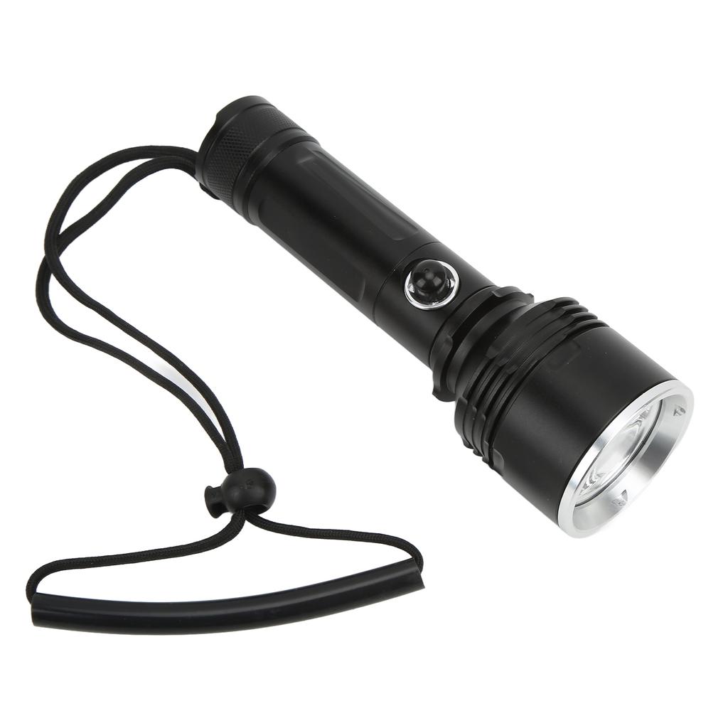 Latarka nurkowa 1500LM IPX8 Wodoodporna Magnetron XHP70 Latarka do nurkowania ze szkłem hartowanym do nurkowania podwodnego