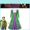 Vestido Cosplay Winifred Sanderson Hocus Pocus Para Crianças Ideal Para Comic Con E Carnaval