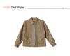 2025 Spring Washed Leather Jacket: Fashionable Loose Fit PU Outerwear for Women