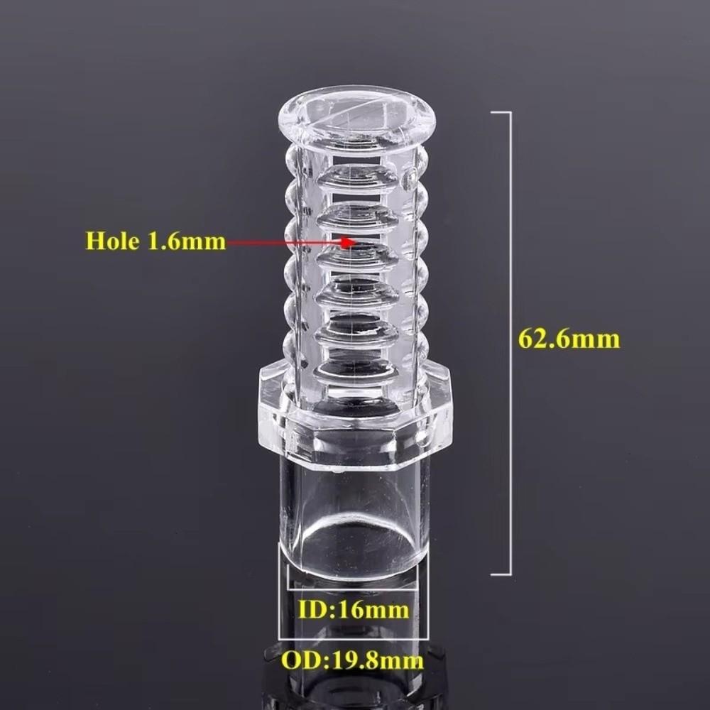 

1pcs Transparent Aquarium Fish Tank Mesh Cover Acrylic Water Pump Filter Aquarium Fish Tank Outer dia 20mm