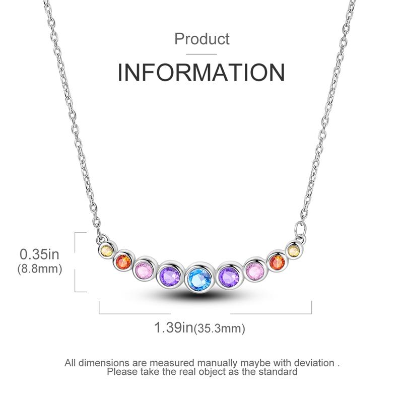 New 925 Silver Necklace Zircon Heart Butterfly Simple Necklaces For Women Anniversary Birthday Jewelry Gift Female