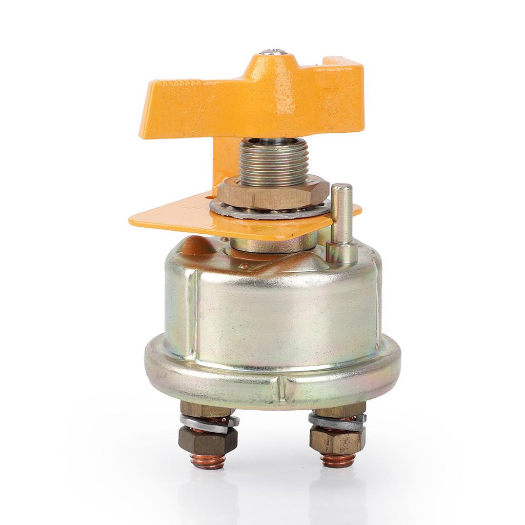 Isolator With Battery Switch Cut Off Rotating Marine Keyhole For Camper Boat Truck RV Car Universal 300A 12V Rotary