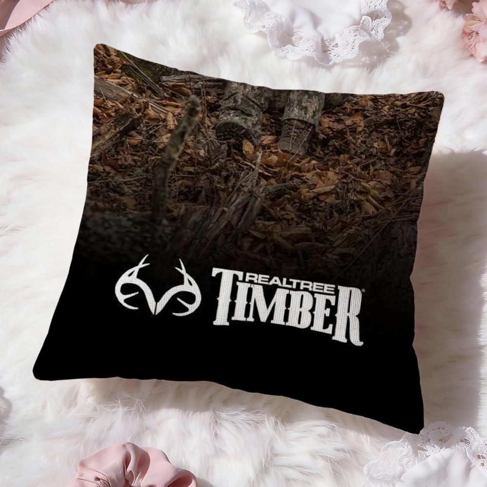 Cool R-Realtree Cushion Cover Premium Comfort Reversible Pillow Cove -Two In One Design for Any Room & Car Interior