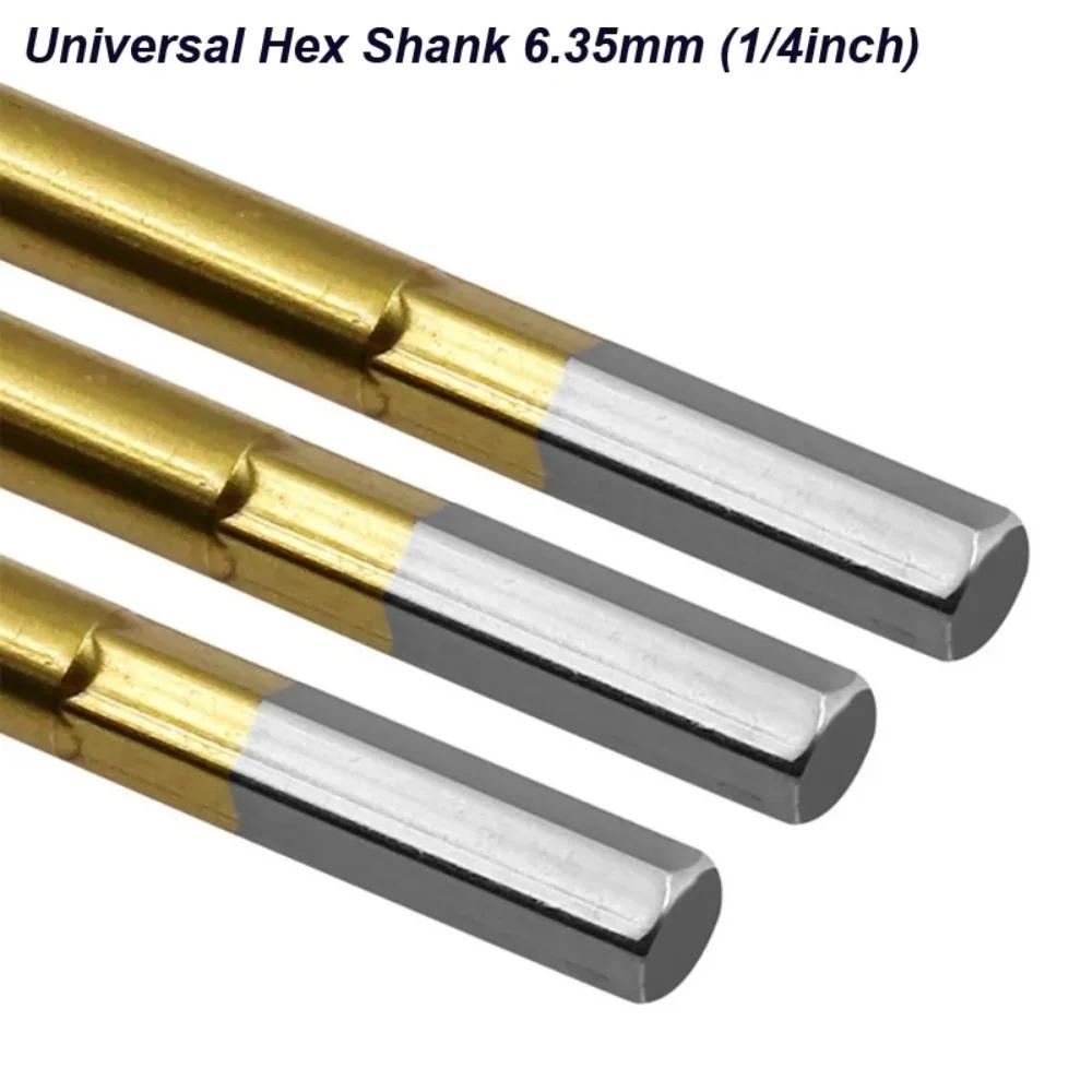 6pcs Woodworking flat Drill Bit 10mm 12mm 16mm 18mm 20mm 25m Steel Spade Drill Bits Woodworking Hex Shank Wood Drilling Tool