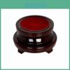 Versatile Vintage Wood Display Stand Base Holder For Crystal Ball Sphere Globe With Classic Design