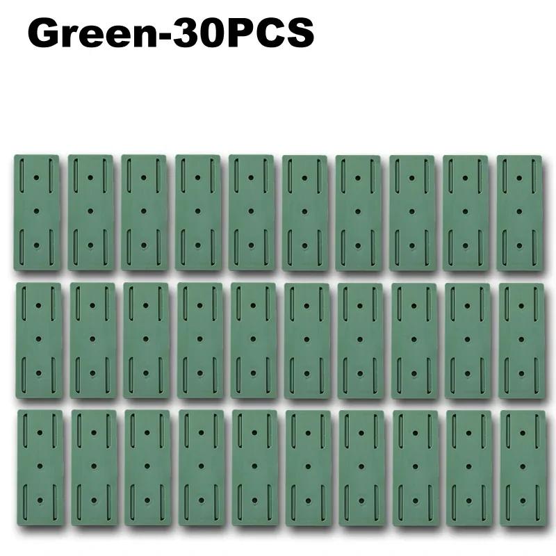 1-30PCS No Drilling Wall Mounted Power Strip Holder Adhesive Socket Organizer Hook Type Removable Plug Board Fixer for Home