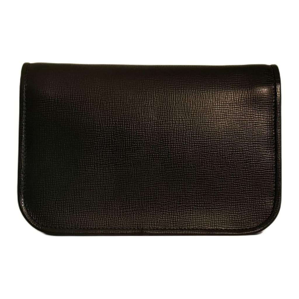 Bally Classic Womens Series Fun Print Pattern Leather Clutch Women Clutch Black 6219795