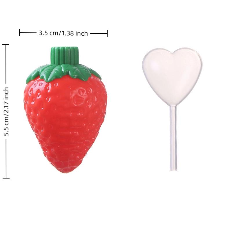 

4/11Pcs Mini Strawberry Condiment Bottle Camping Squeeze Bottles For Ketchup Oil Cruet Soy Sauce Kitchen Essentials Salads Tools