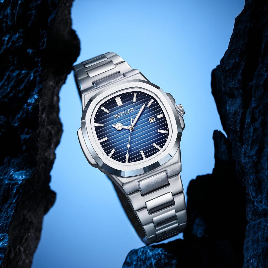 2025 Parrot Ultra-Thin Men's Quartz Spiral Watch - Fashionable and Trending Design