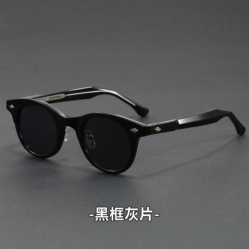 

Vintage Round Sunglasses for Women Men Luxury Brand Sun Glasses Female TR90 Fashion Glasses Frame High Quality Travel Eyewear 1PCS черный серый