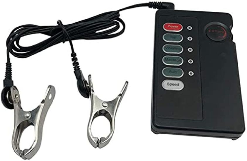 Nipple electric pulse current nipple nipple clitoris nipple electric shock SM masturbation electric adult masturbation clamps, clips, vibrators,