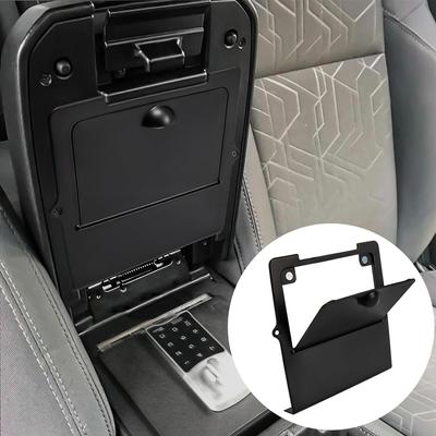 Carwiner Mittelkonsolen-Organizer-Ablage, kompatibel mit Toyota Tacoma-Zubehör 2016–2022 2023, magnetische Innenarmlehne, versteckte Aufbewahrungsbox