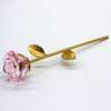 Modern Crystal Rose Flower Ornament: A Timeless Gift for Lovers