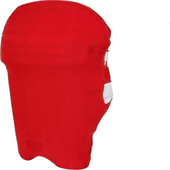 KNK Cricket Batting Pad Cover – Universal Fit for Youth & Adult | Colored Leg Guard Cover | Reusable, Dustproof & All Brand (Red)
