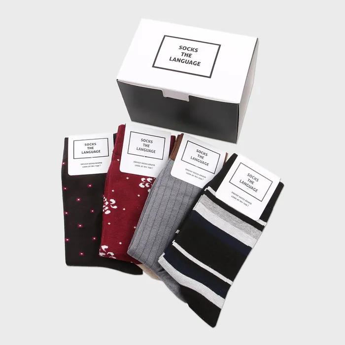 Unique Pattern Socks 4-Set