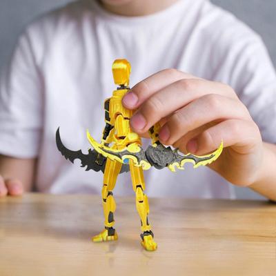 Mobile Doll Set, 3D Printed Titan Robot Mobile Doll, Posable Mobile Doll, Suitable For Collectors, Desktop Decoration