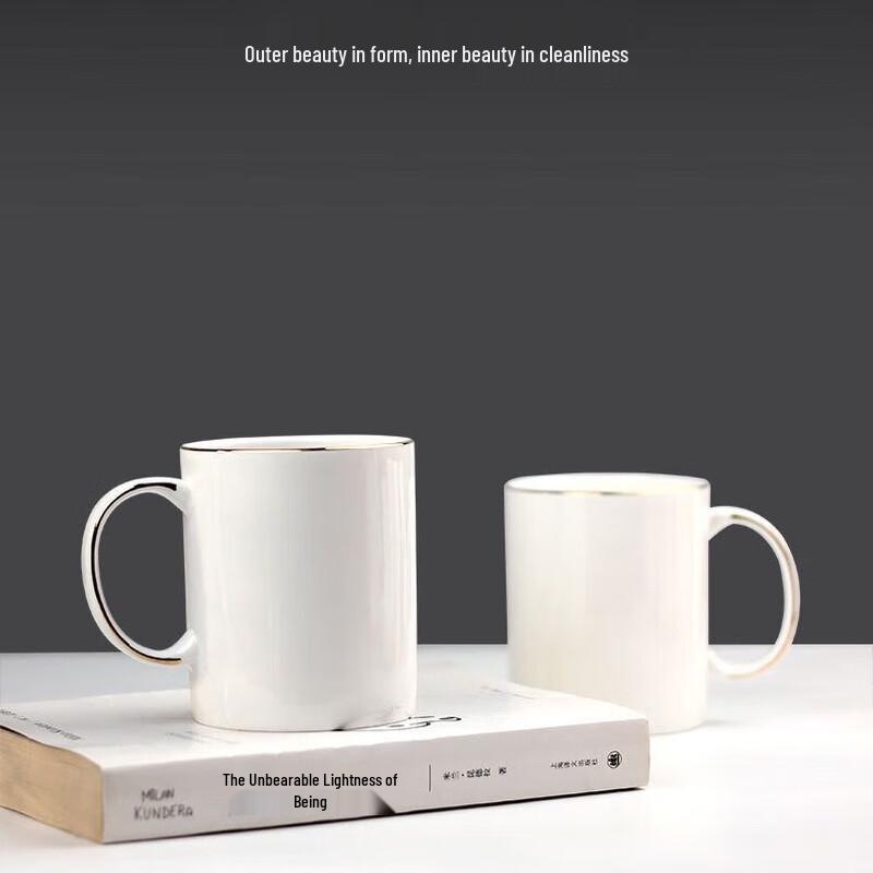 Shangqi Ceramic Office Mugs (2-Pack)