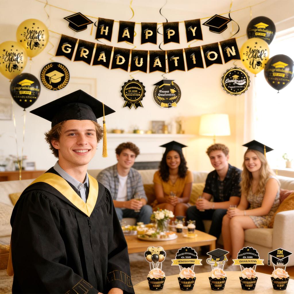 Party Supplies Decorations Birthday Paper Plates Banners Tissues Hanging Ornaments