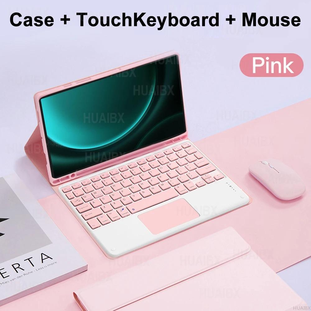 Keyboard Case for Samsung Galaxy Tab A11 Plus 11 Inch 2025 Tablets Keyboard Cover for Galaxy Tab A11+ SM-X230 SM-X235 Funda