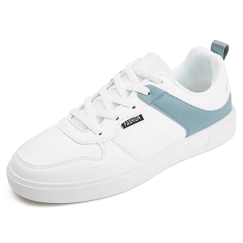 

Модные мужские повседневные спортивные туфли, сверхлегкие, мягкие, амортизирующие, универсальные, дышащие, на плоской подошве, белые туфли, студенческие, прочные кроссовки 46