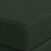 Folding Sofa Bed 180 x 67 x 45 cm Dark Green