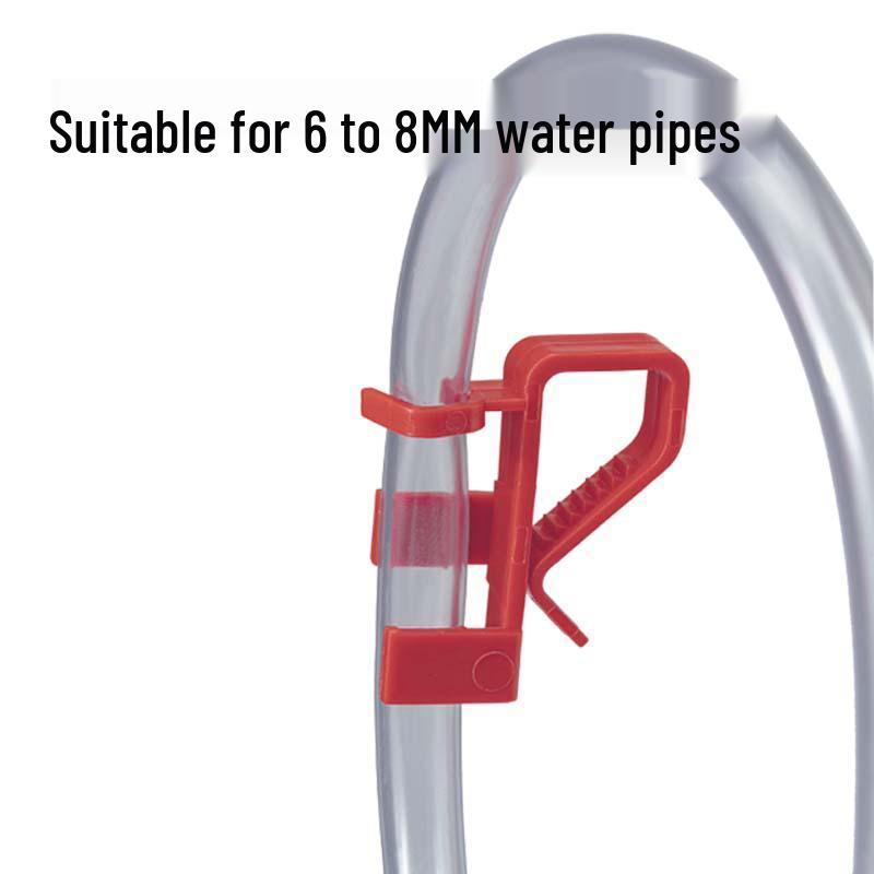 

Клипса для аквариумной трубки с креплением на стенку: Фиксатор входа/выхода