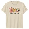 Peace Love Book TShirt Book Lover Reader TShirt