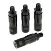 4Pcs Aluminum Alloy Fishing Rod Pod Connector Quick Release Bite Alarm Fishing Bank Stick Quick Change Connector