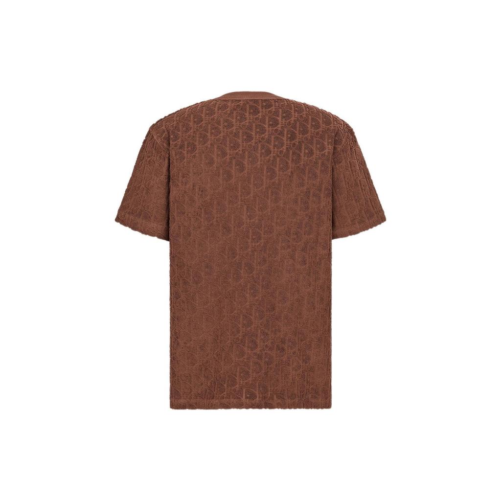 DIOR Oblique Relaxed Fit T shirt 113J692A0614-C777