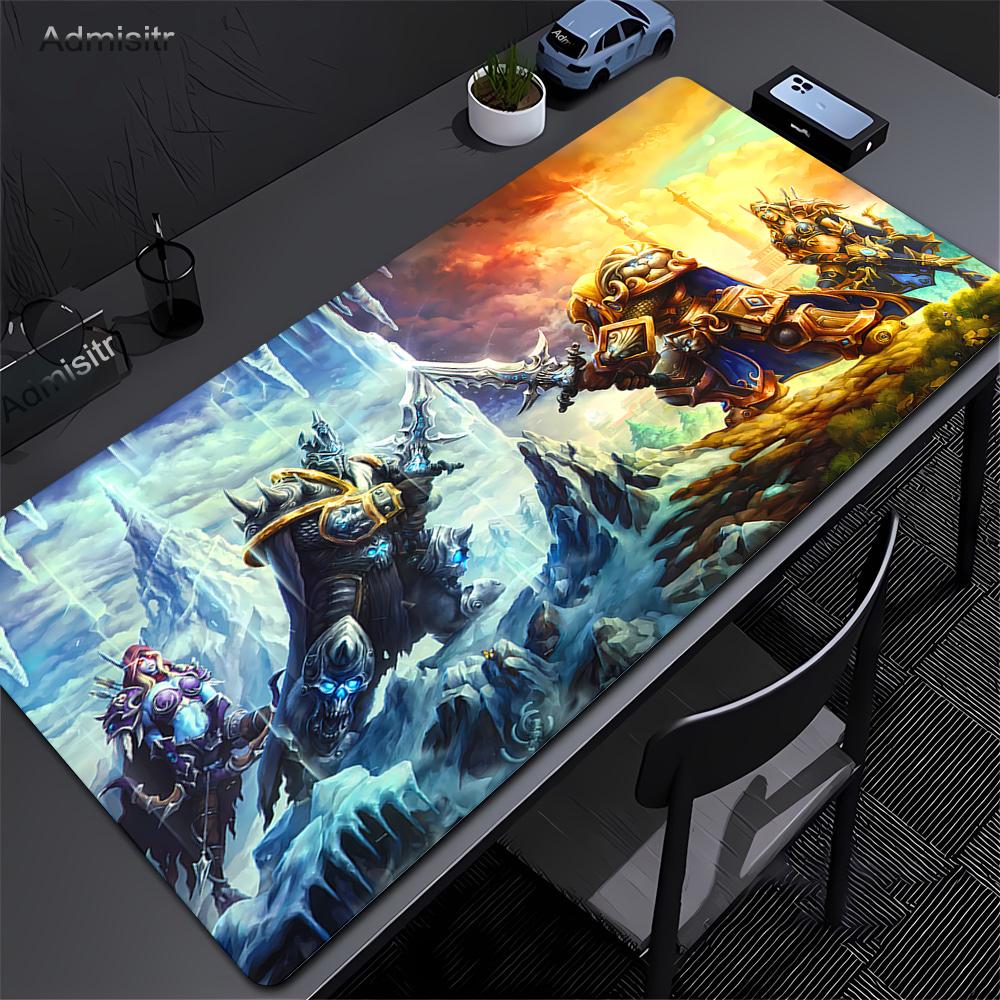 Anime Mousepad World of Warcraft Gamer Gaming Mouse Pad Pc Computer Accessories Desk Mat Xxl Game Mats Deskmat Office Mause Pads