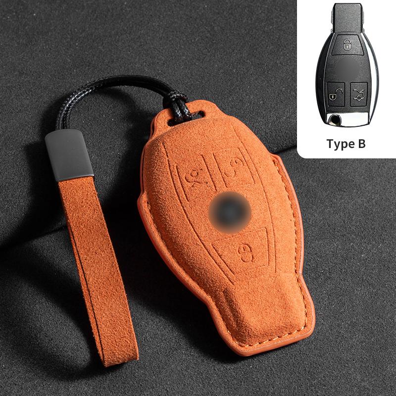 For Cross-border Markets Fits Benz C/E/S Class C260 E300 S350 GLC260 Factory In Stock Key Fob Cover for Mercedes-Benz