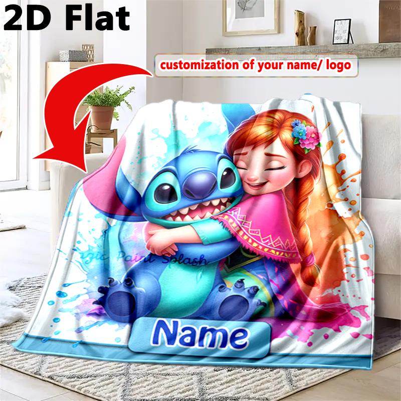 Lilo Stitch Blanket Suitable All Seasons Soft Comfortable Sofa Office Home Blanket Holiday Birthday Gift Blanket Soft Comfortable Home Deco Blanket