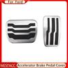 Stainless Steel Car Pedals for Ford Raptor F150 F-150 2009 - 2015 Accelerator Gas Brake Pedal Cover Protector Pad