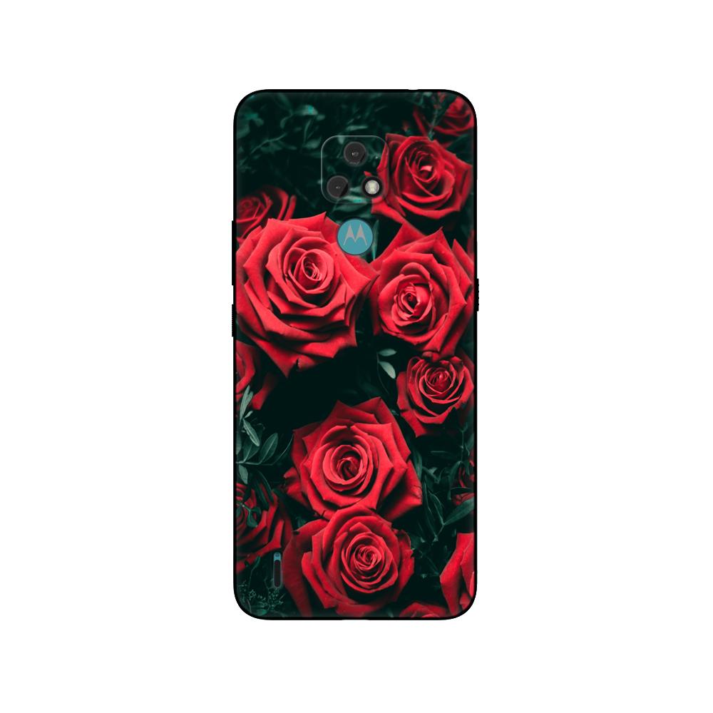 For Motorola Moto E20 E30 E40 E7 Plus Case Phone Back Cover Protective Bag Soft Silicone Black Tpu Case