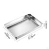 Lasagneform Backform Tiefe Seite Schwerlast Dicke Schale Rechteckig für Plätzchenblech