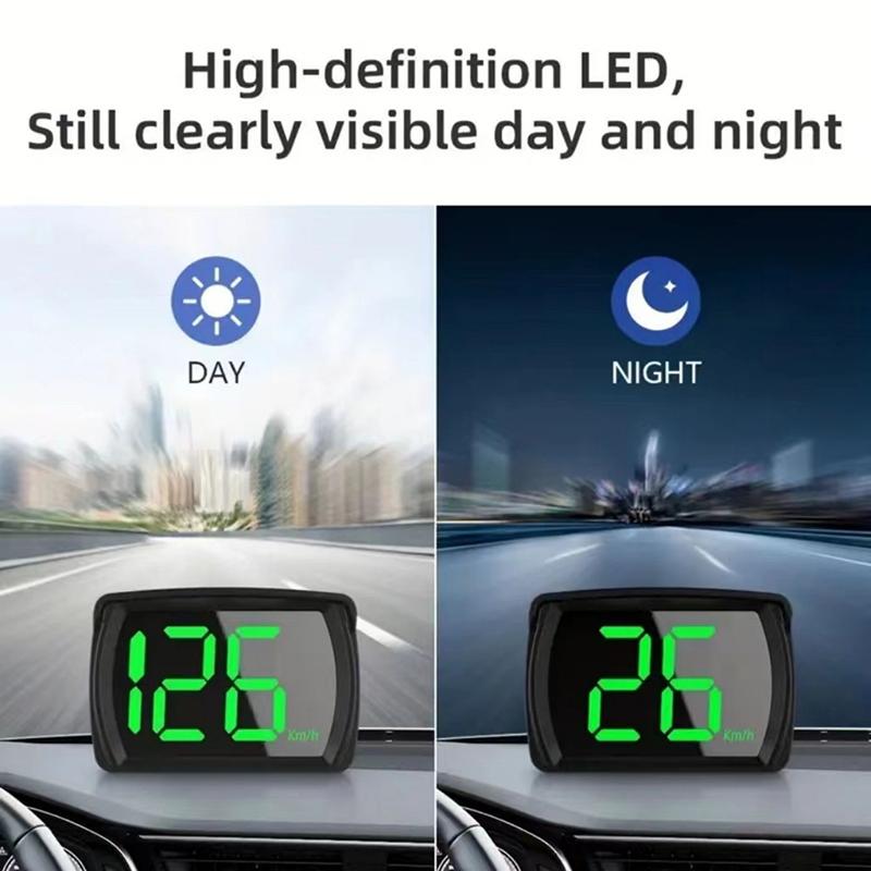 Hud Head Up Display Auto Gps Speedometer For Car Speed Gauge Meter Km/H Hud Head Up Display Electronic Accessories For All Car