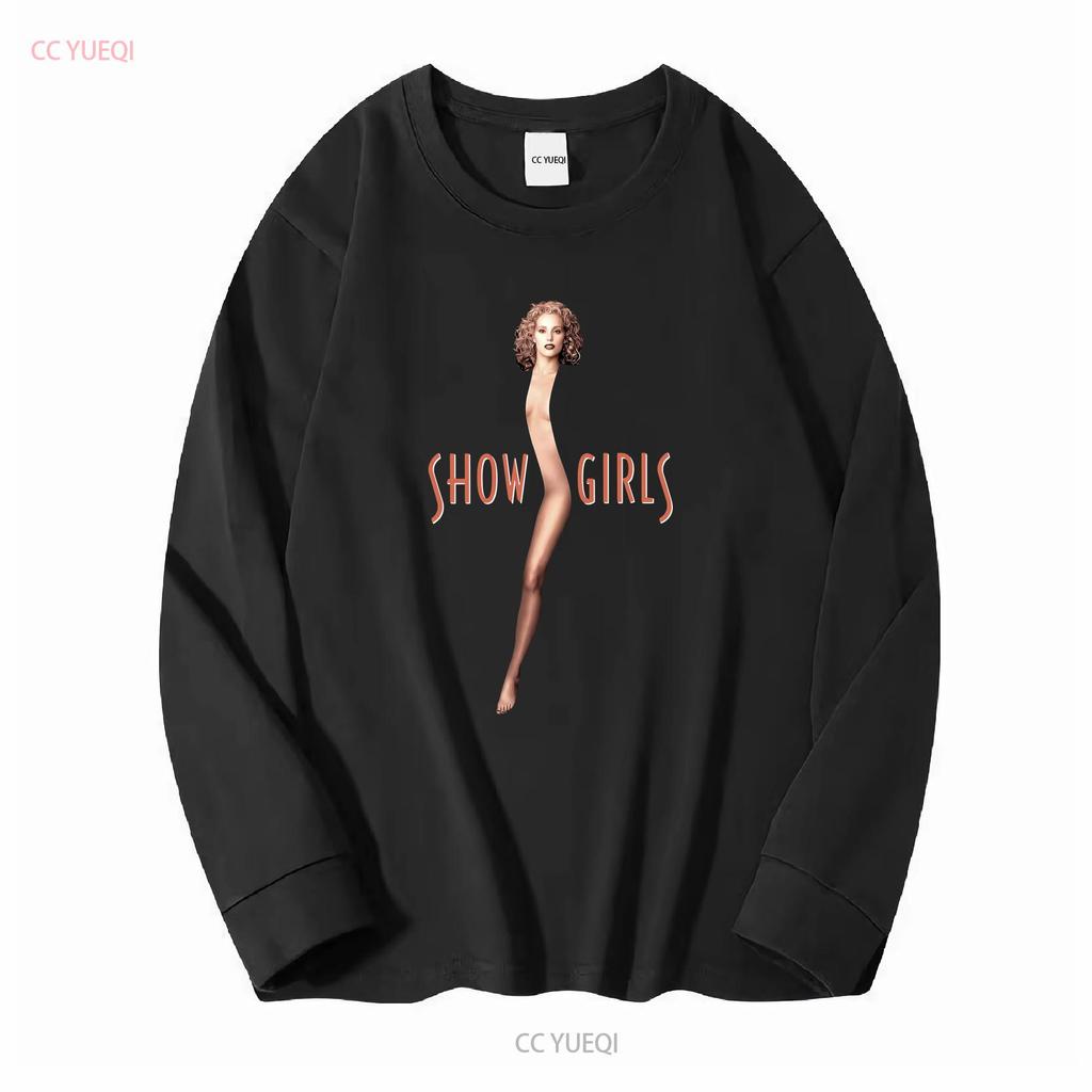 Showgirls Classic 90's 1995 Movie Retro T Shirt New Long or Short Sleeves Vintage Washed Soft Breathable Fashion Homme