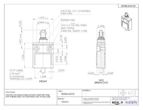 Omron Small Limit Switch D4C-3332