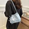 Shoulder Crossbody One Bucket Bag Fashion Simple Retro Exquisite Girl Style