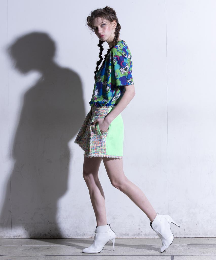 GREEDILOUS Green Camouflage T-Shirt