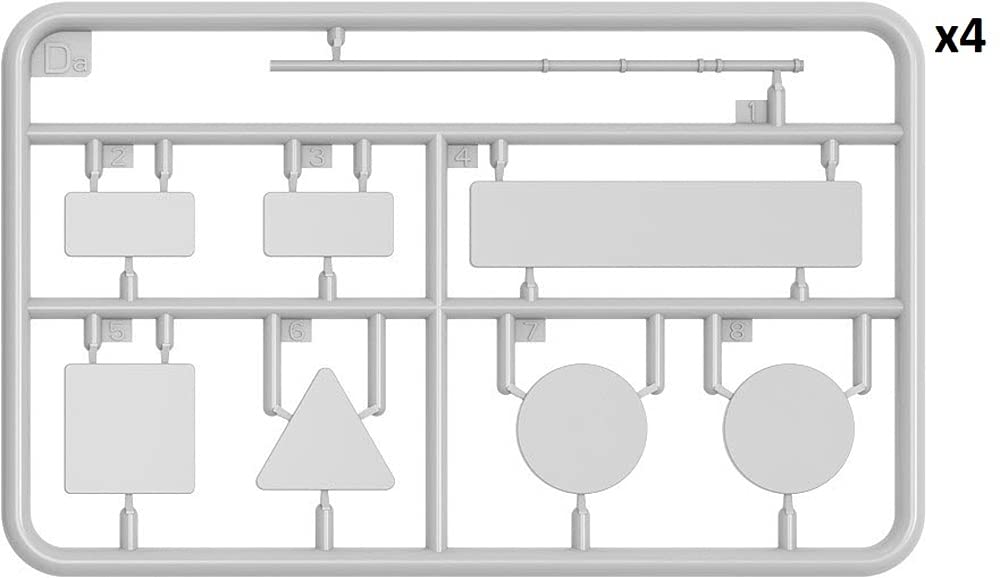 MiniArt Ukraine Road Sign Set 2010s Plastic Model MA35635 1/35